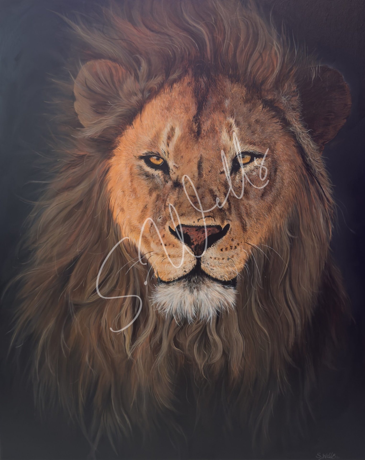 King of the Pride Print