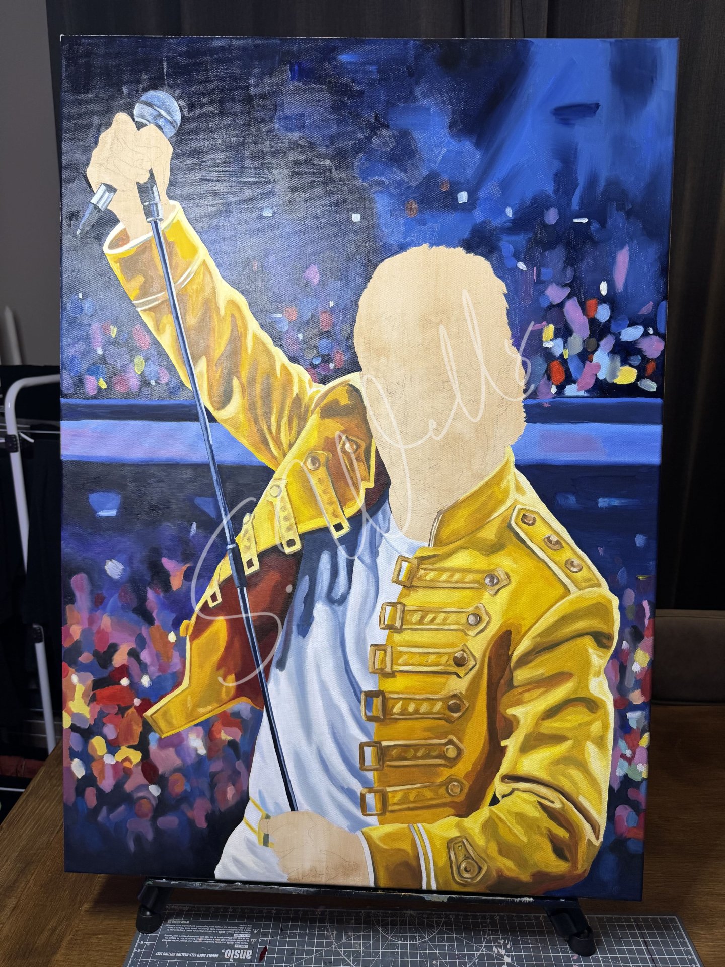 (PRE-ORDER) Live Stage Tribute to Freddie Mercury (Expressive Realism Series No. 1) - Image 4